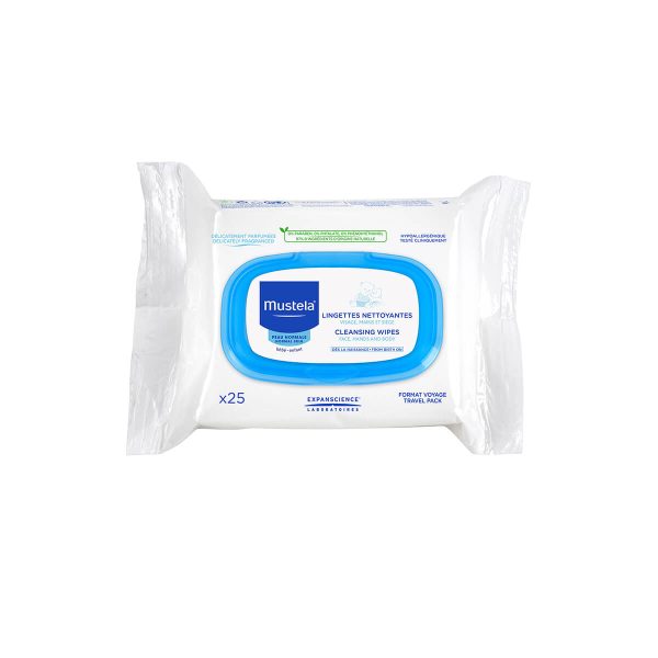Mustela Pack Toalhetes Rosto 2x25 Unidades