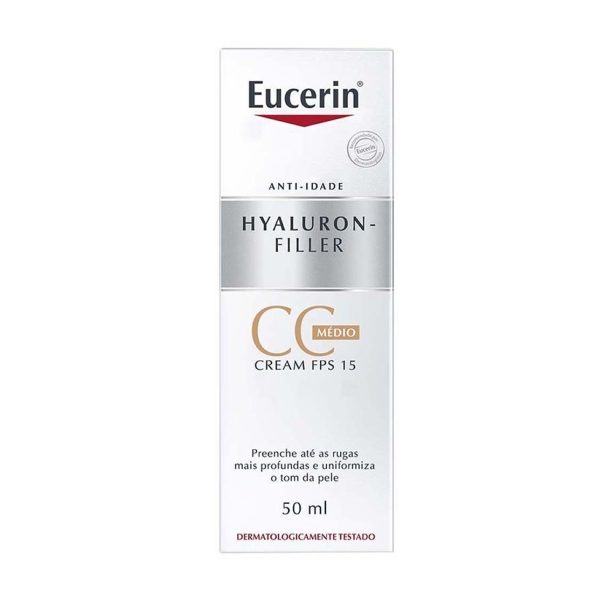 Eucerin Hyaluron-Filler CC Creme Tom Médio 50 ml