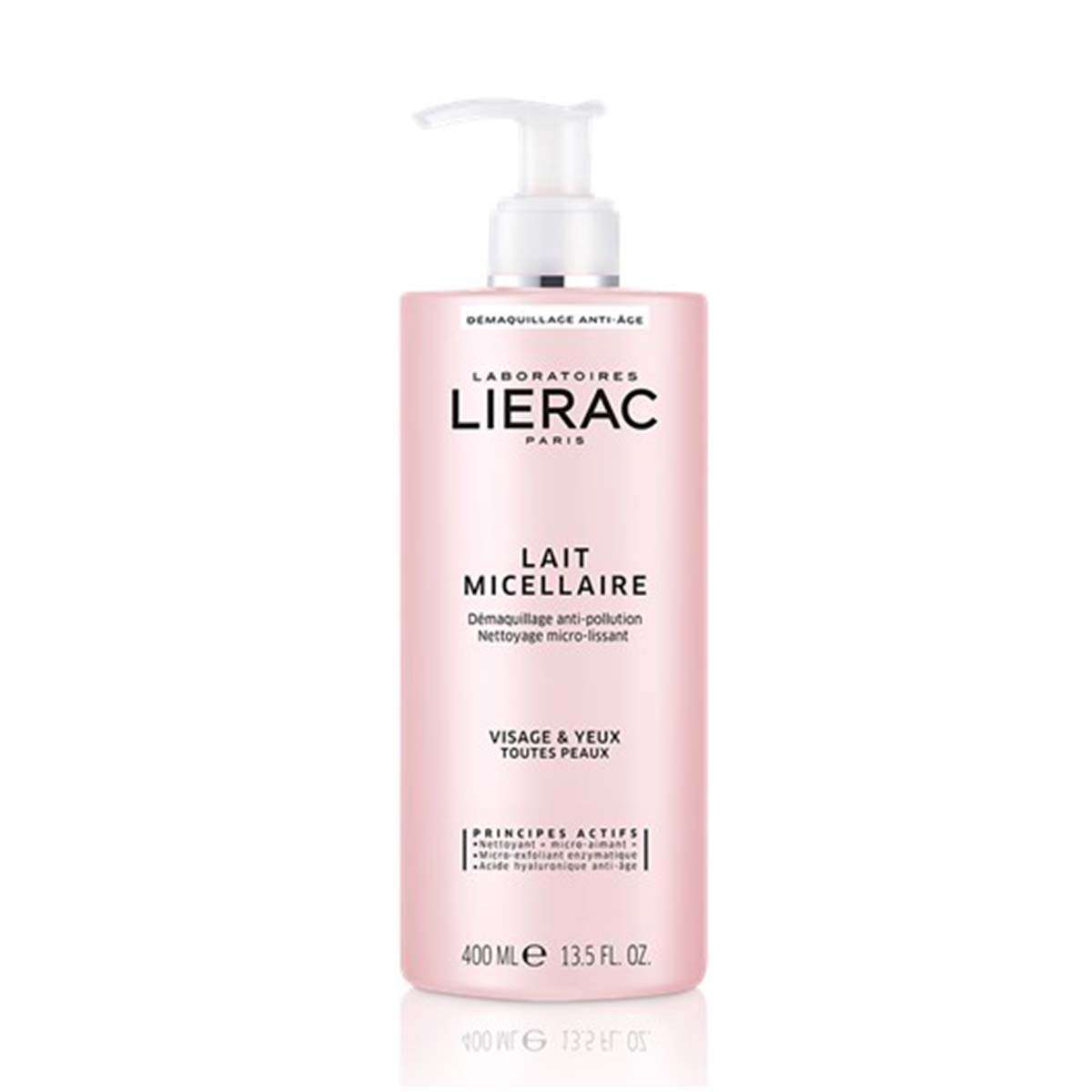 Lierac Make-up Remover Micellar Milk 400ml