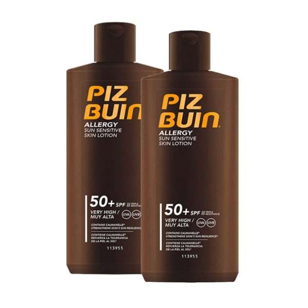 Piz Buin Allergy Sensitive Skin Lotion SPF50+ 2x200ml