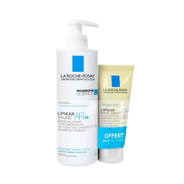 La Roche Posay Lipikar Baume AP+M 400ml + Syndet AP+ Crema Limpiadora 100ml