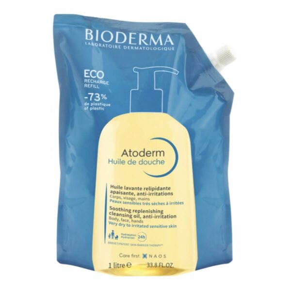 Bioderma Atoderm Aceite de Ducha 1L Eco-Recarga
